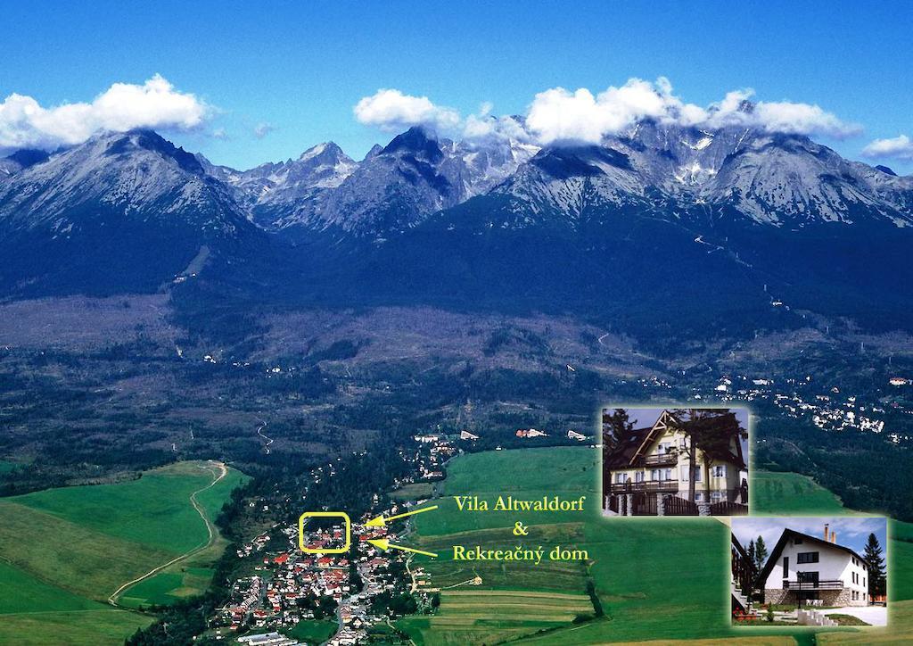 Villa Rekreacny Dom Altwaldorf Vysoke Tatry Stará Lesná Exterior foto